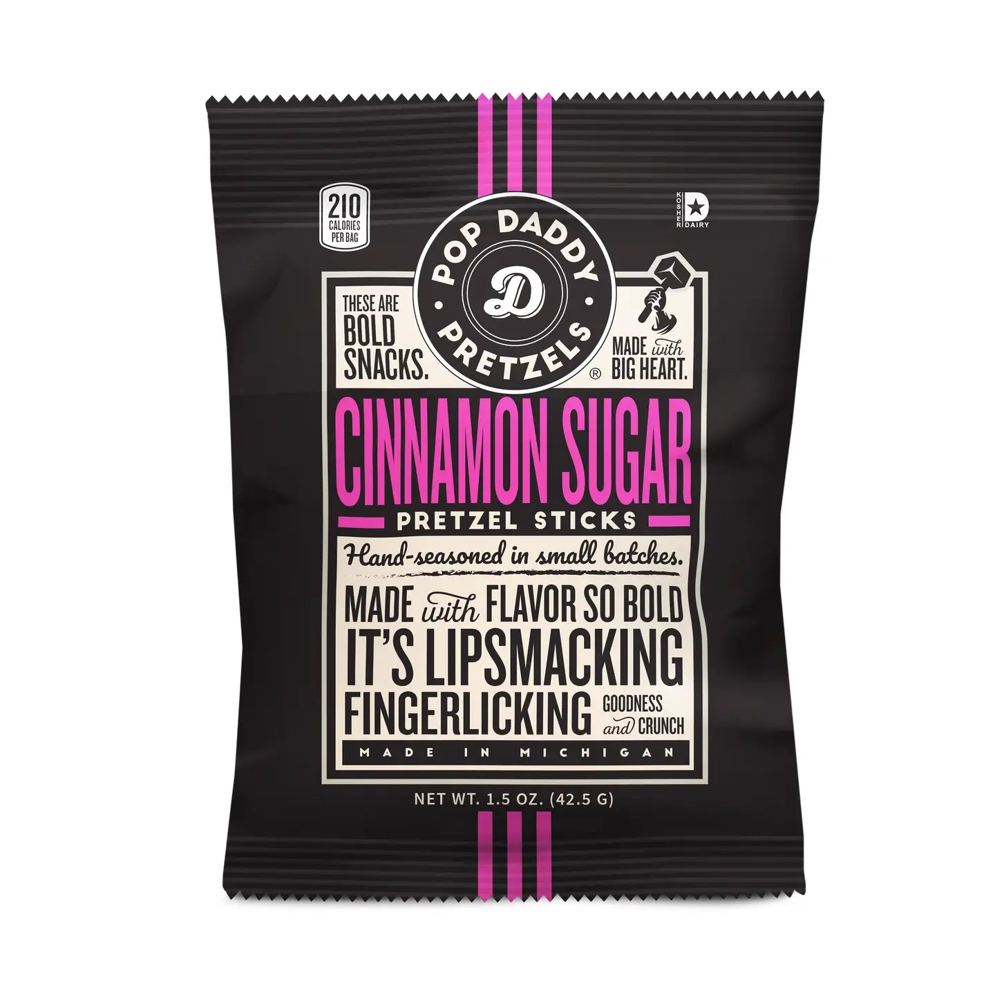 Cinnamon Sugar Seasoned Pretzels 1.5oz