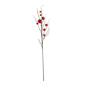 36 Inch Red Jingle Bell Stem