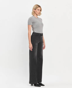 ENGROSS HIGH RISE WIDE TROUSER JEANS
