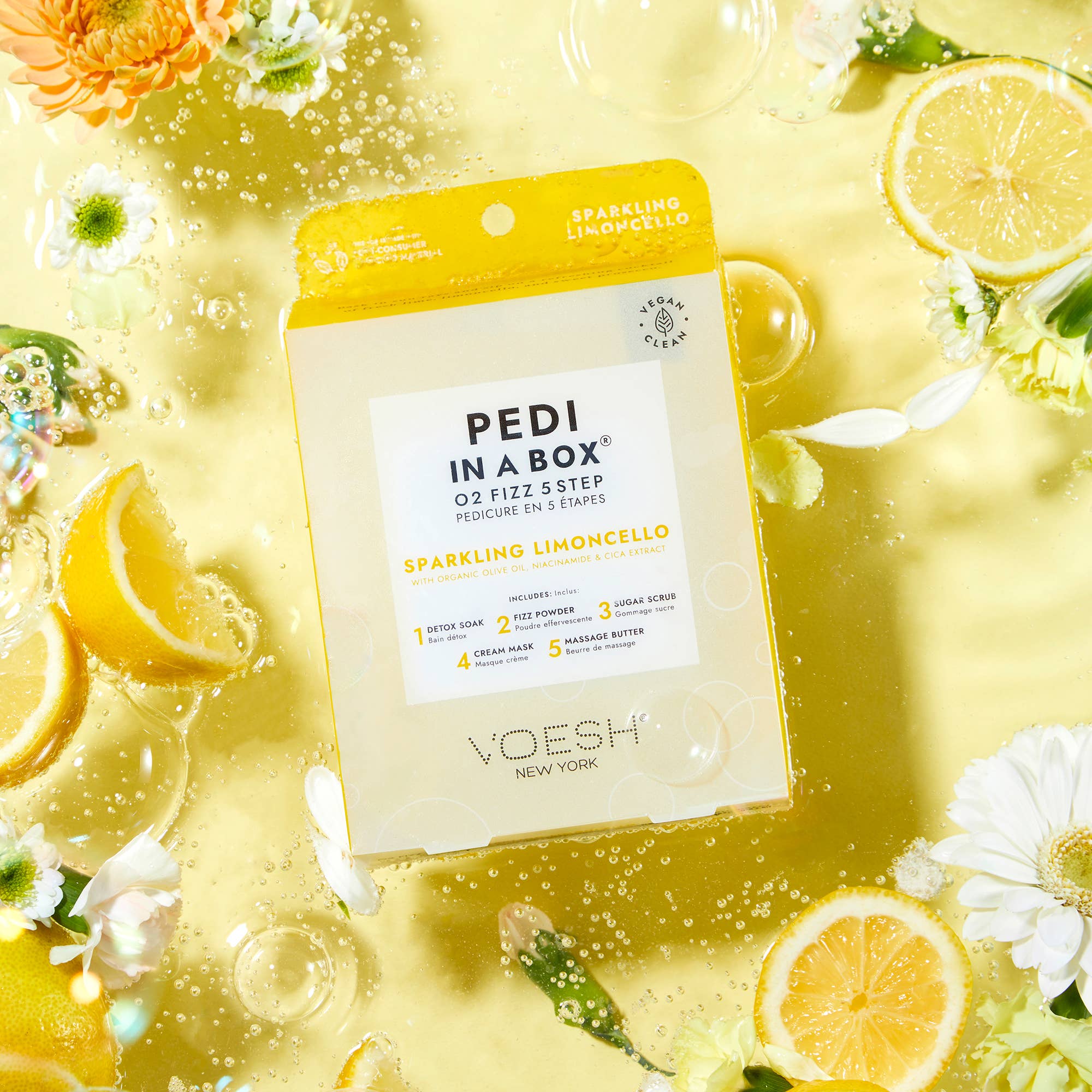 Pedi in a Box O2 Fizz 5 Step Sparkling Limoncello