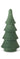 Carved Green Wood 4 Tier Christmas Tree