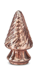 Mini Copper Mercury Glass Christmas Tree