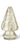 Mini Antique Gold Mercury Glass Christmas Tree