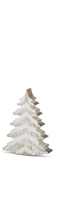 Whitewashed Mango Wood Christmas Tree