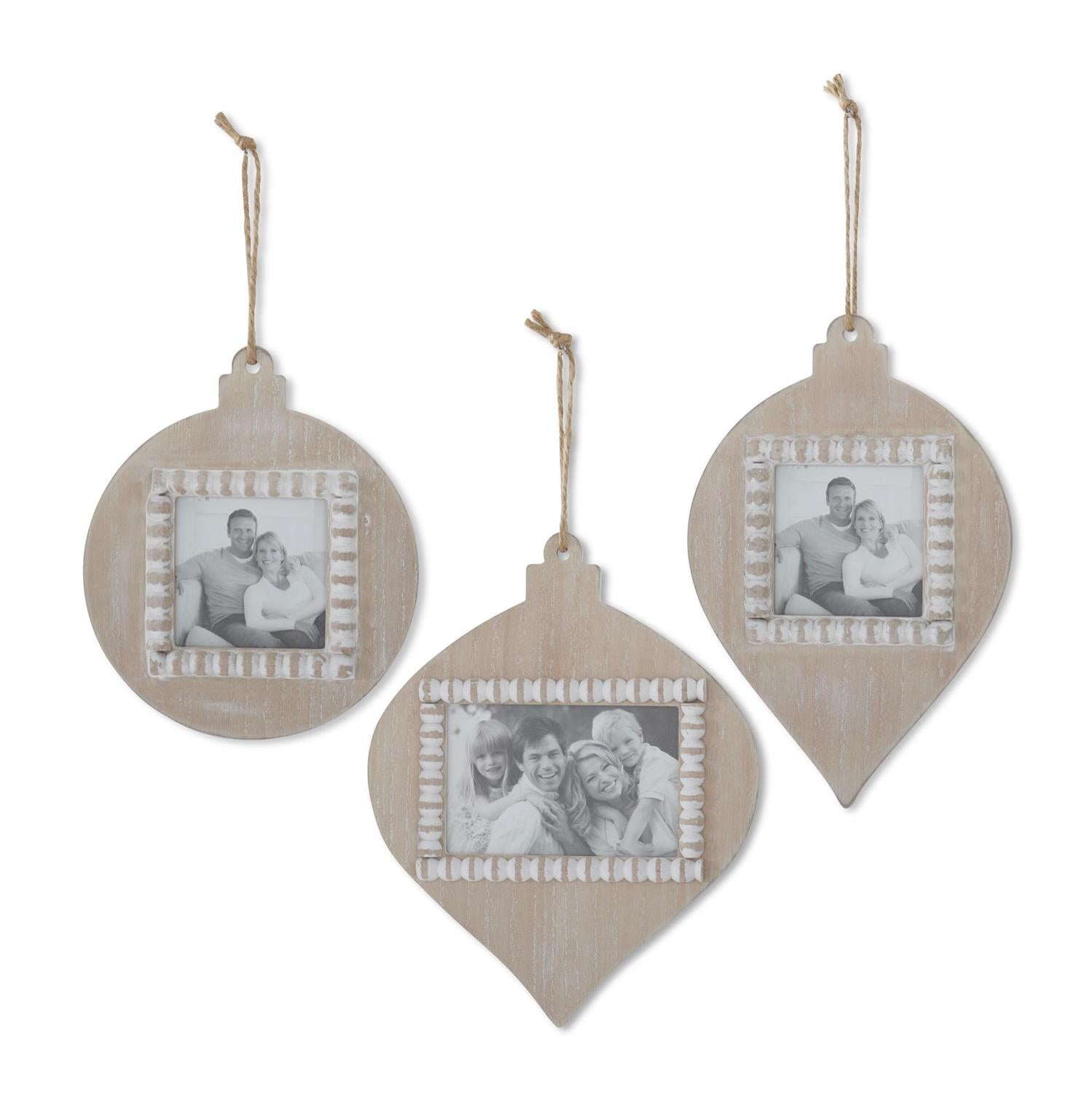 11.75 Inch Holiday Photo Frame Ornaments