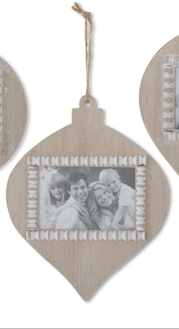 11.75 Inch Holiday Photo Frame Ornaments