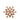 Wooden Snowflake w/White Edge