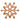 Wooden Snowflake w/White Edge