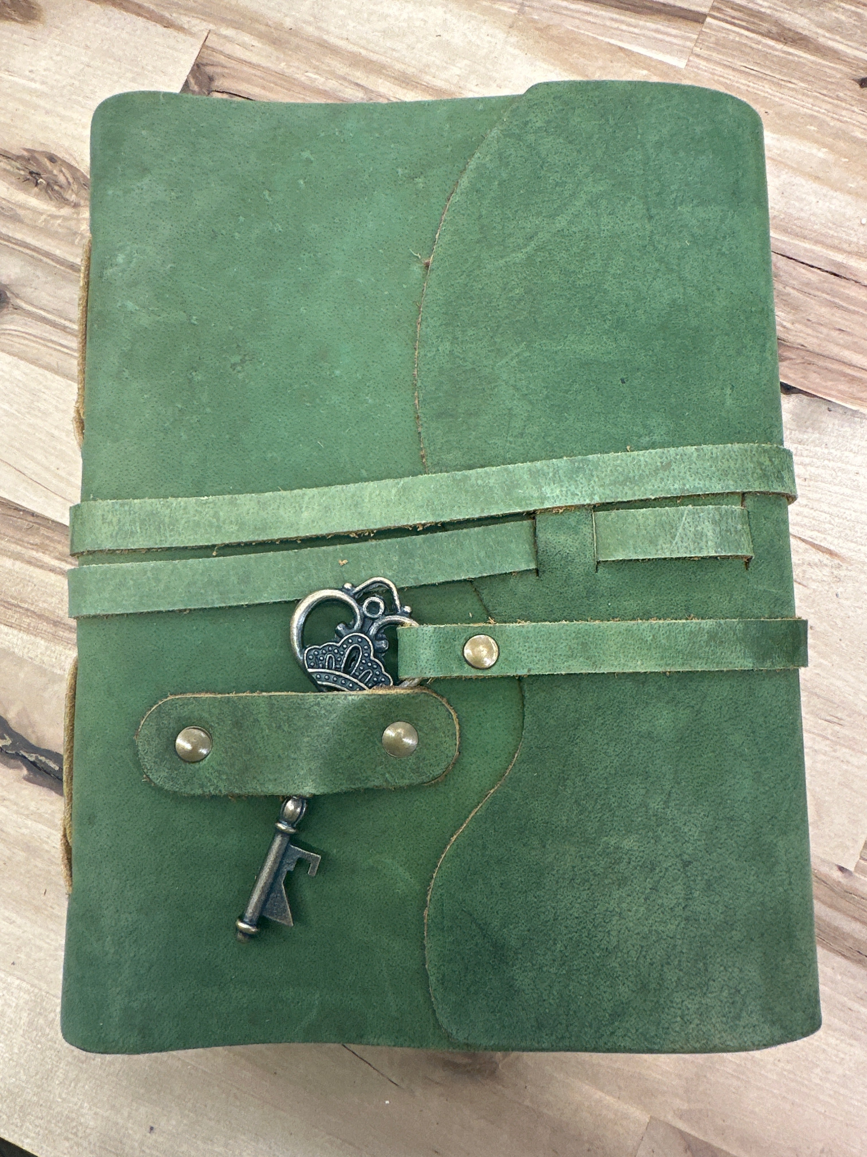 8 Inch Leather Handcrafted Unlined Journal