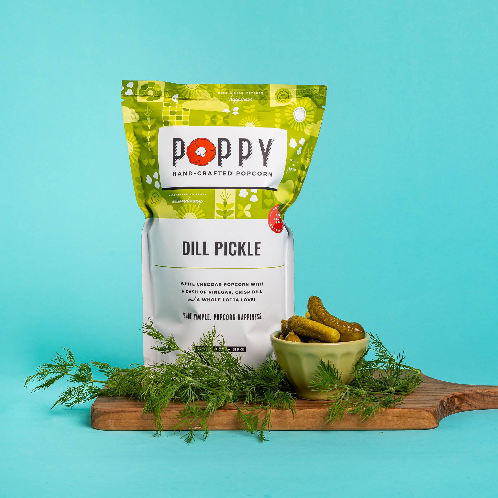 Dill Pickle Popcorn