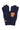 Navy C.C Knitted Touch Screen Compatible Gloves