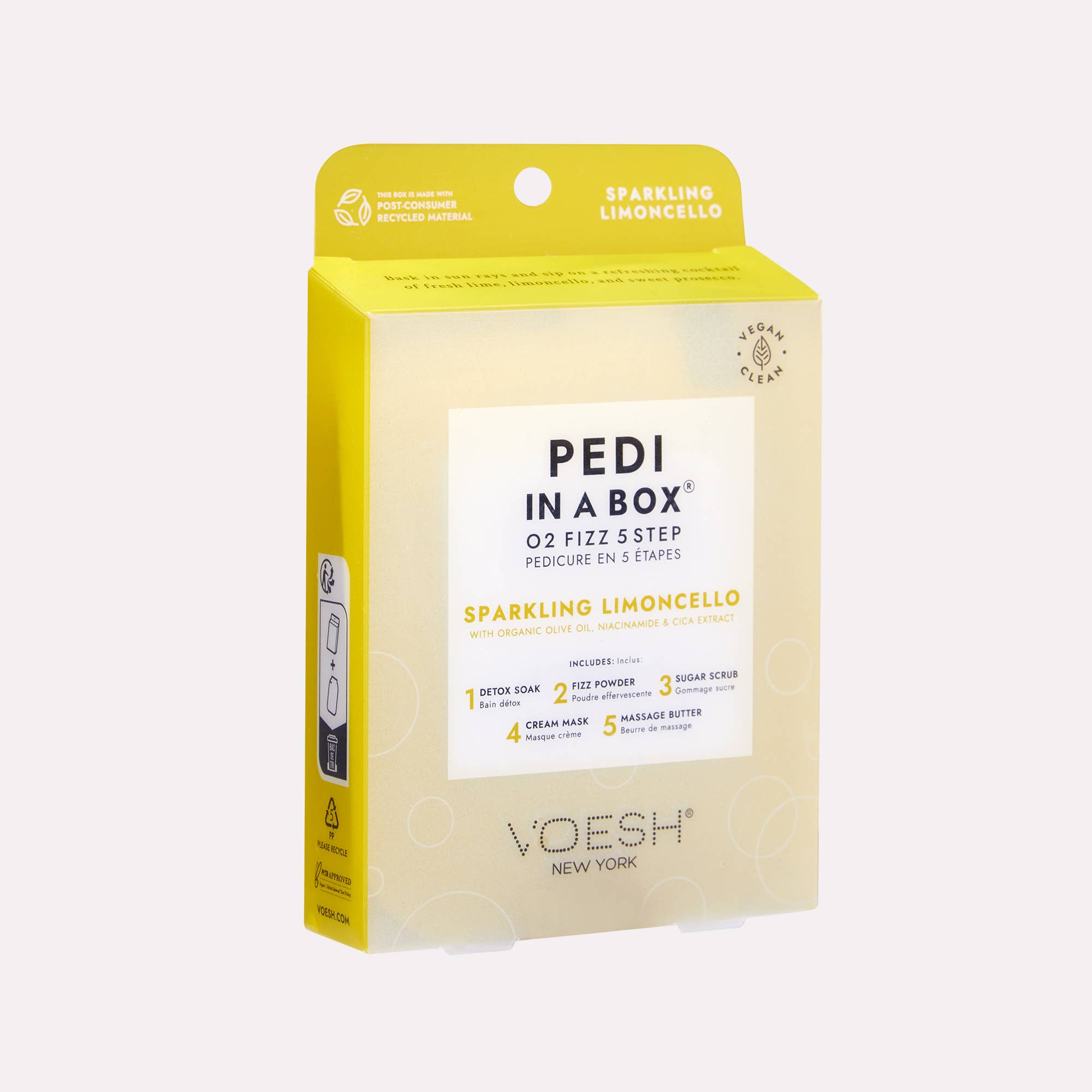 Pedi in a Box O2 Fizz 5 Step Sparkling Limoncello