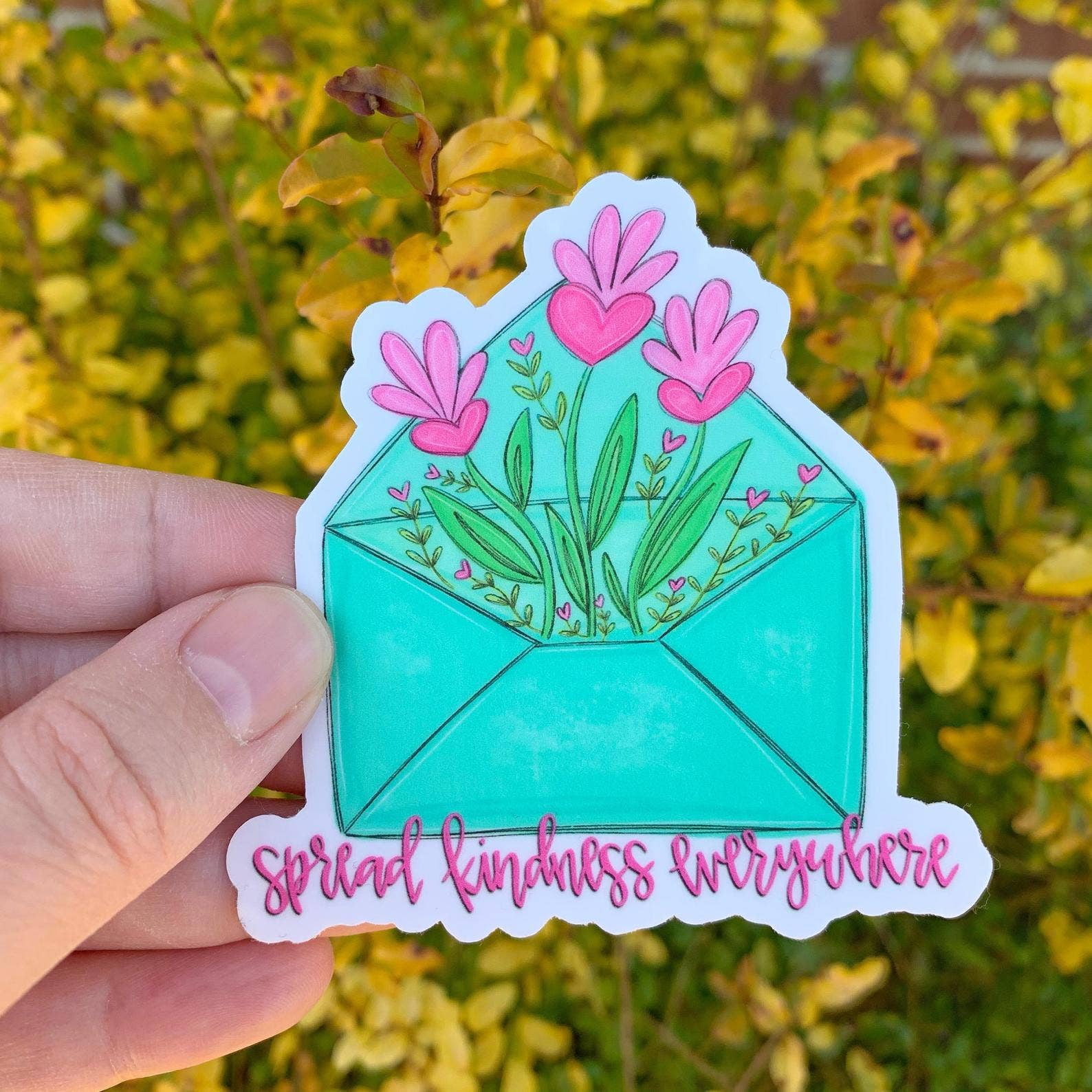 Spread Kindness Everywhere Sticker
