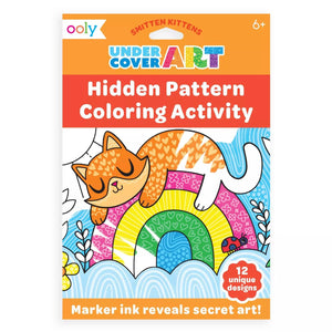 Smitten Kitten Undercover Art Hidden Patterns Coloring