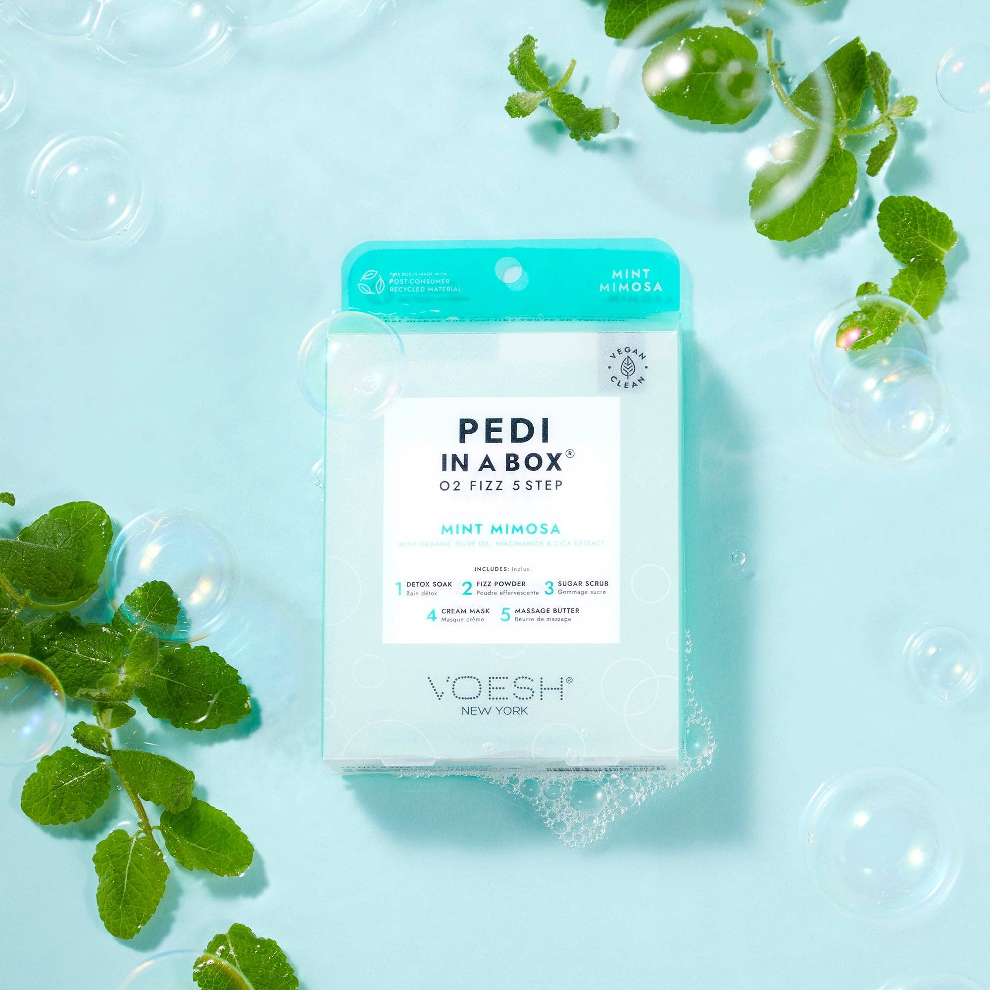 Pedi in a Box O2 Fizz 5 Step Mint Mimosa