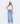 HIGH RISE LIGHT WASH TROUSER HEM WIDE JEANS