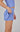 Periwinkle Girls Rib Crossover Top and Skort Matching Set