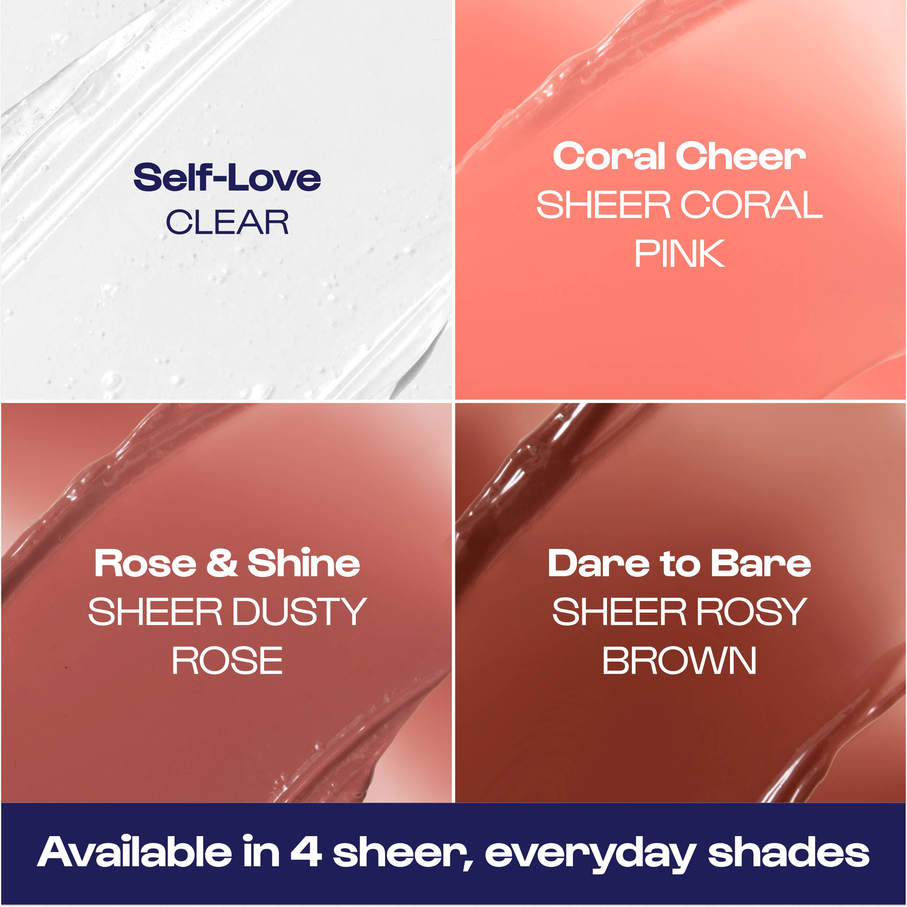 Dare to Bare (Sheer Rosy Brown) Lip Goals Glossy Lip Balm: Dare to Bare (Sheer rosy brown)