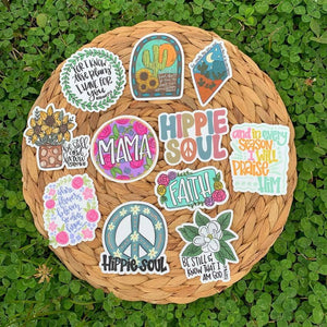 Floral Mama Sticker
