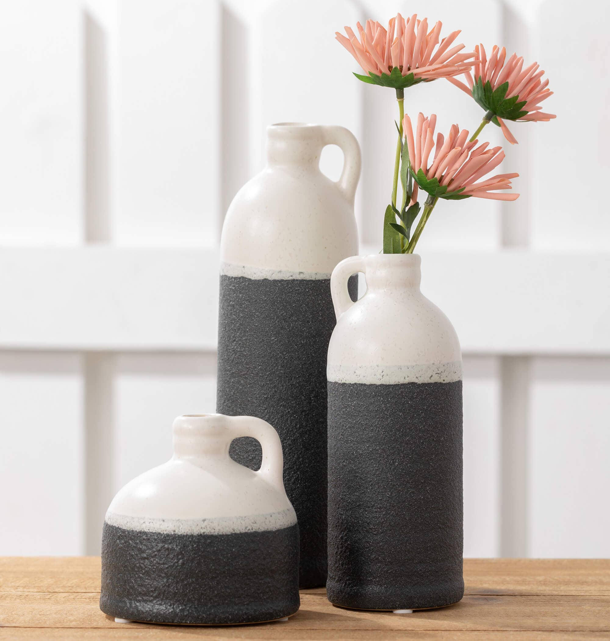 TWO-TONED JUG VASE