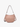 Mauve Raquel Whipstitch Trim Crossbody/Saddle Bag
