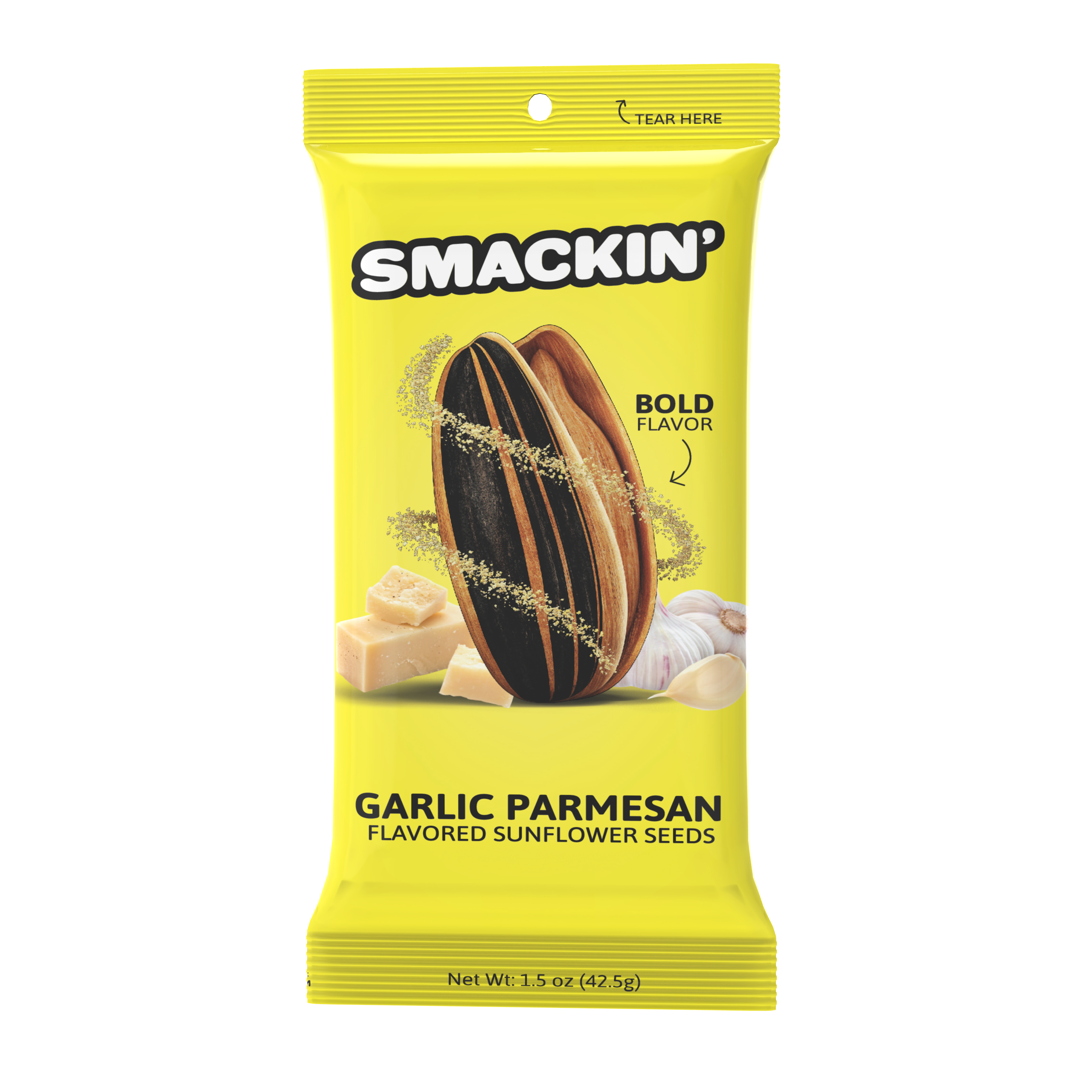 Garlic Parmesan SMACKIN' Sunflower Seeds Sampler Pack (1.5 oz)