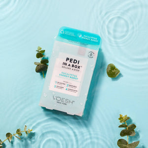 Pedi in a Box Deluxe 4 Step Eucalyptus Energy Boost