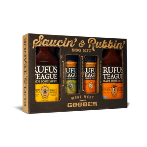 Saucin' & Rubbin' KIT (4 pack)