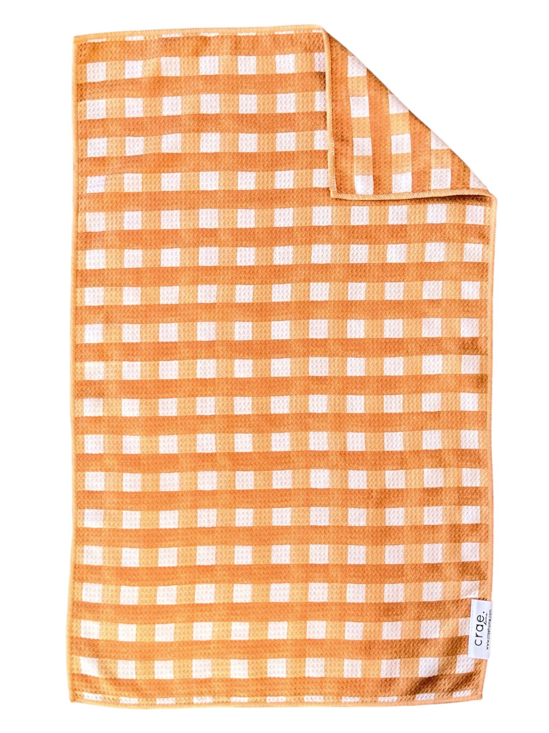 Ginger: Double-Sided Hand Towel: Gold / 17x27 in / Hand Towel