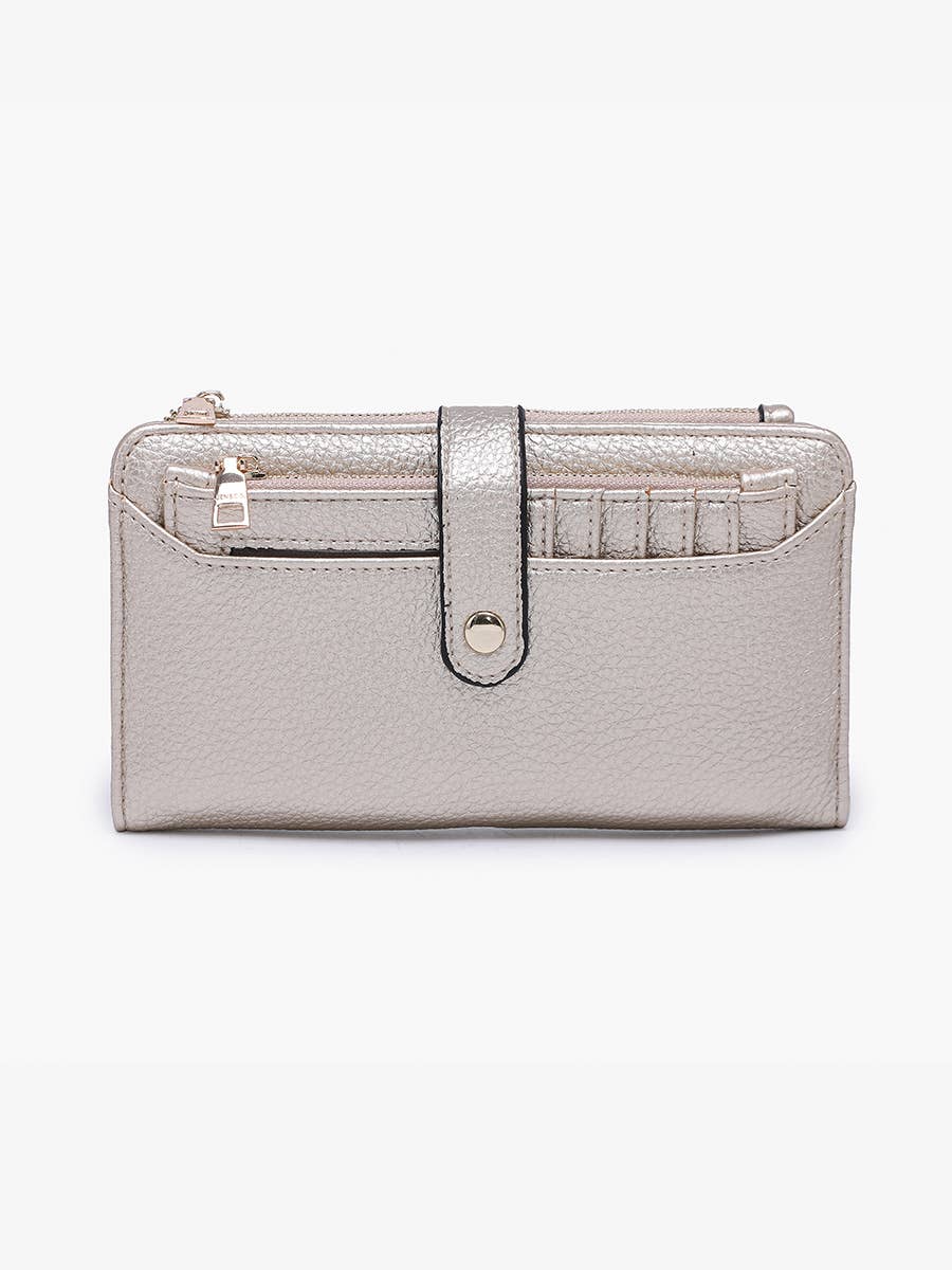 Parchment Macy Snap Wallet w/ Removable Cardholder