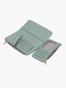 Parchment Macy Snap Wallet w/ Removable Cardholder