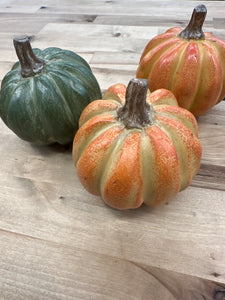 3 Inch Resin Pumpkins