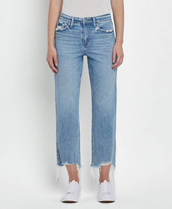 FONDLY HIGH RISE REGULAR STRAIGHT JEANS