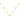Faceted CZ Necklace | Ice Blu Collection: Green / 18K Gold Dipped