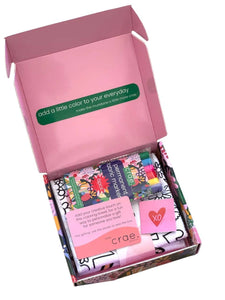 Mother's Day Coloring Gift Box: I'm Lucky To Love You: Single-Sided Hand Towel