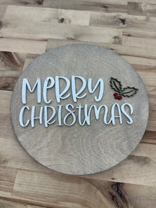 Merry Christmas Sign