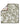 Mallory: Reversible Washcloth: Sage Green/Cream / 12x12 in