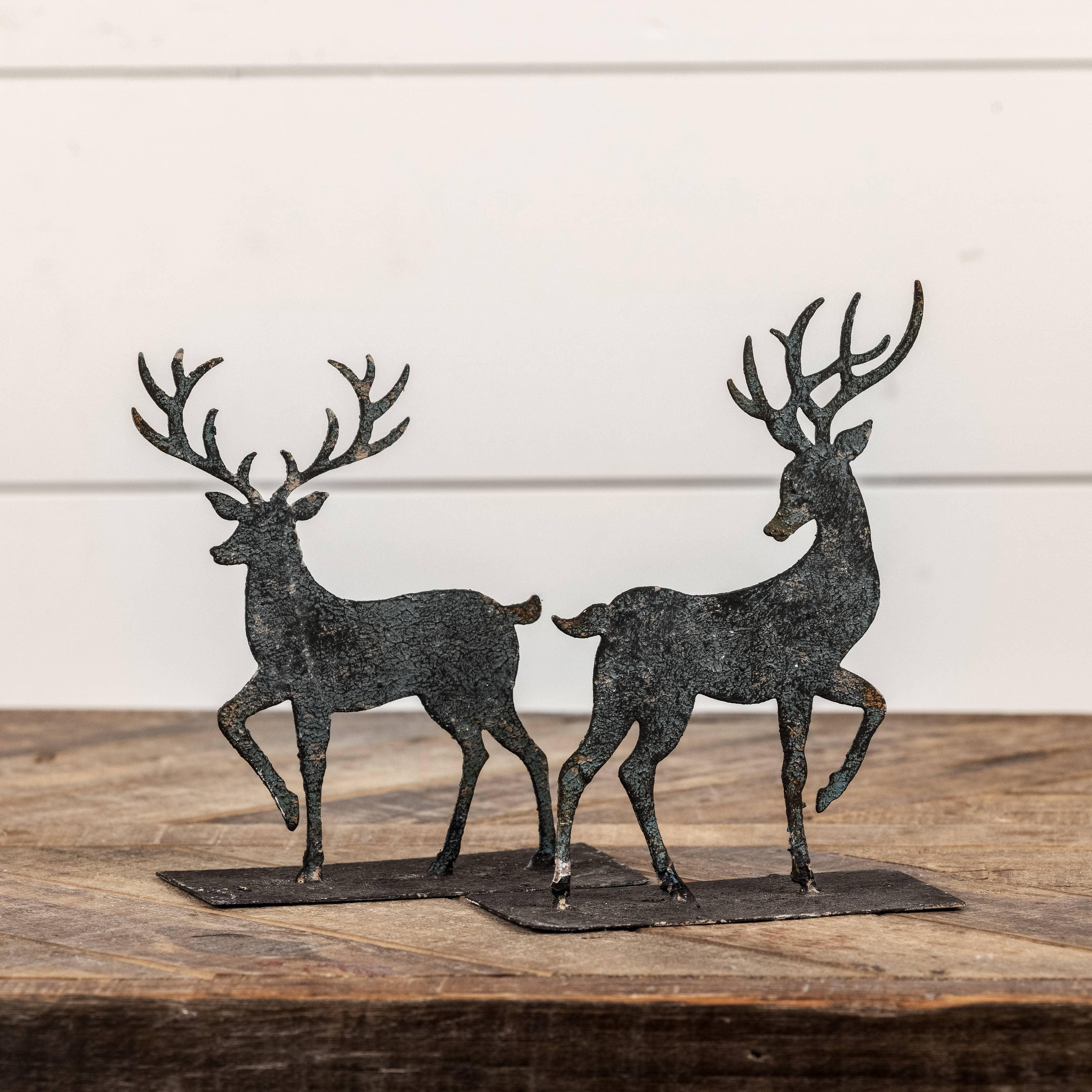 7" METAL TABLETOP DEER