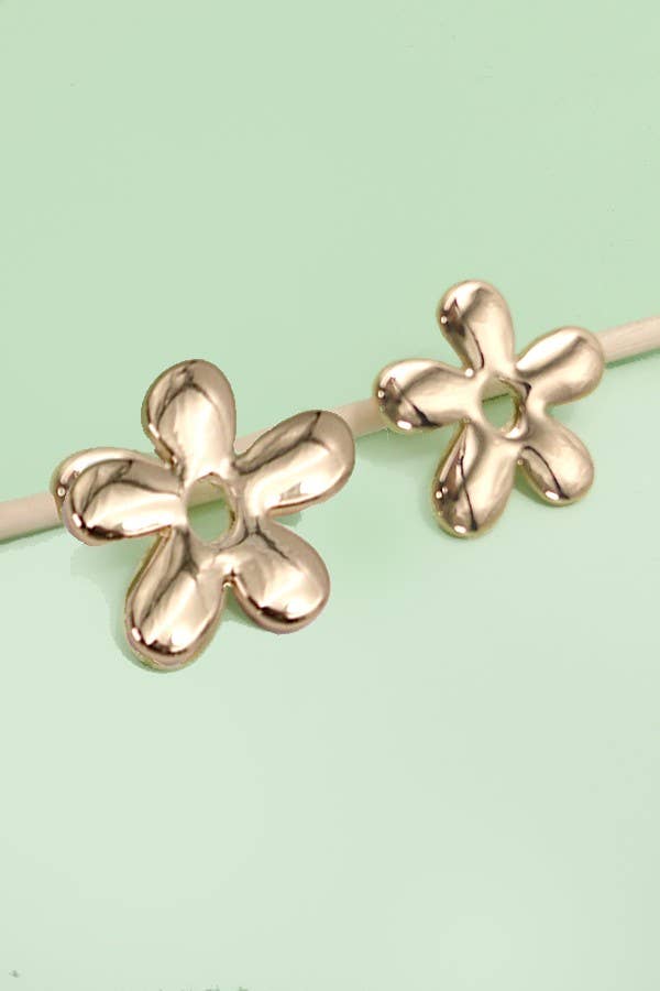 FLOWER STUD EARRINGS