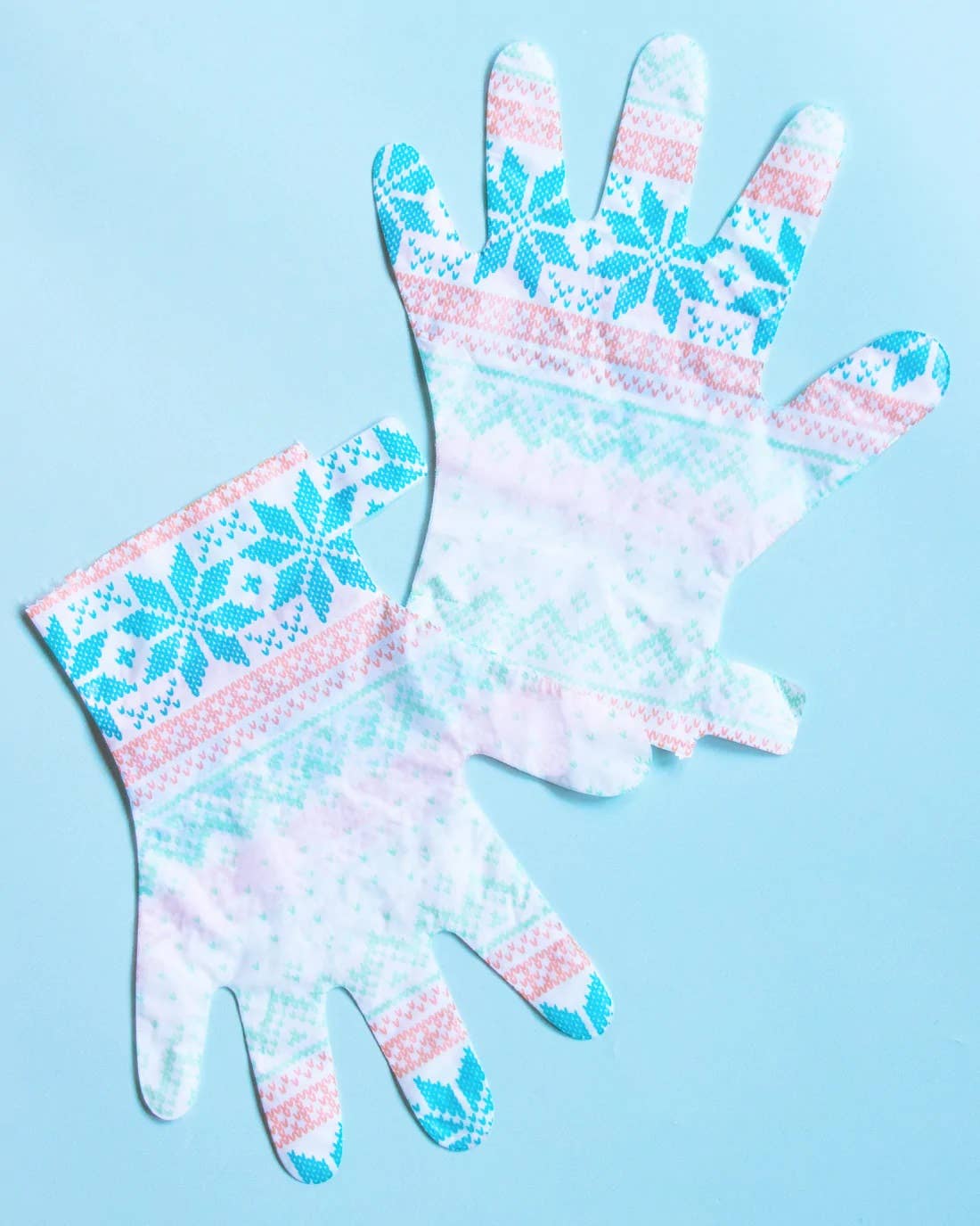 Holiday Moisture Mittens Smoothing Hand Gloves : Single