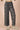 Black Side Stripe Tape Detail Leopard Wide Leg Pant