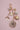 BAG CHARM-DRIED FLOWER BOW HEART PEARL