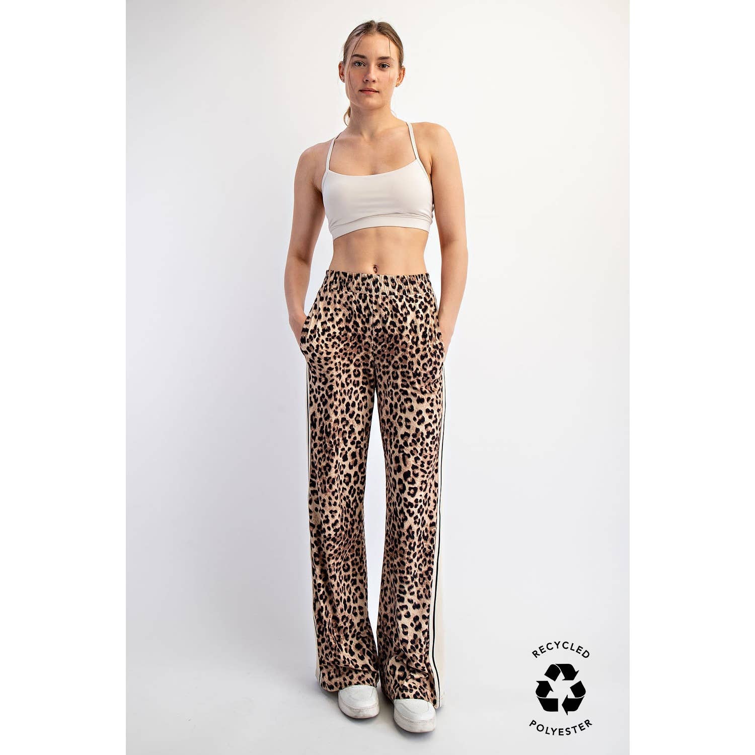 ANIMAL PRINTED BUTTER SOFT STRAIGHT PANT