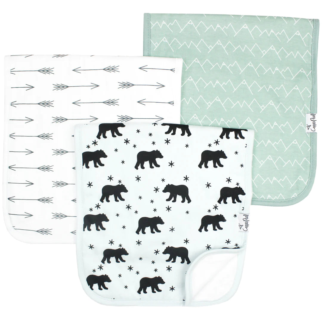 Archer Burp Cloth Set (3-pack)