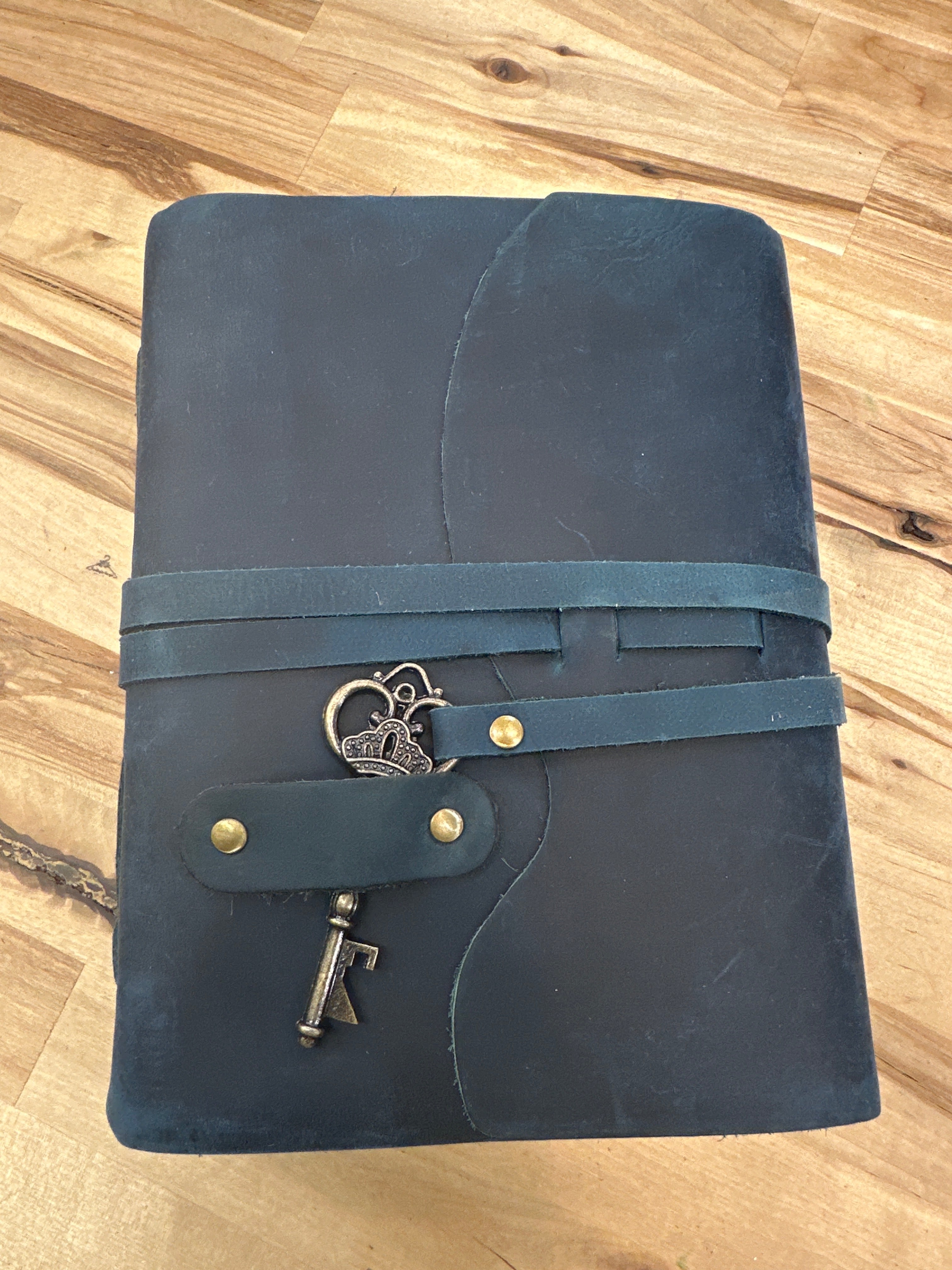 8 Inch Leather Handcrafted Unlined Journal