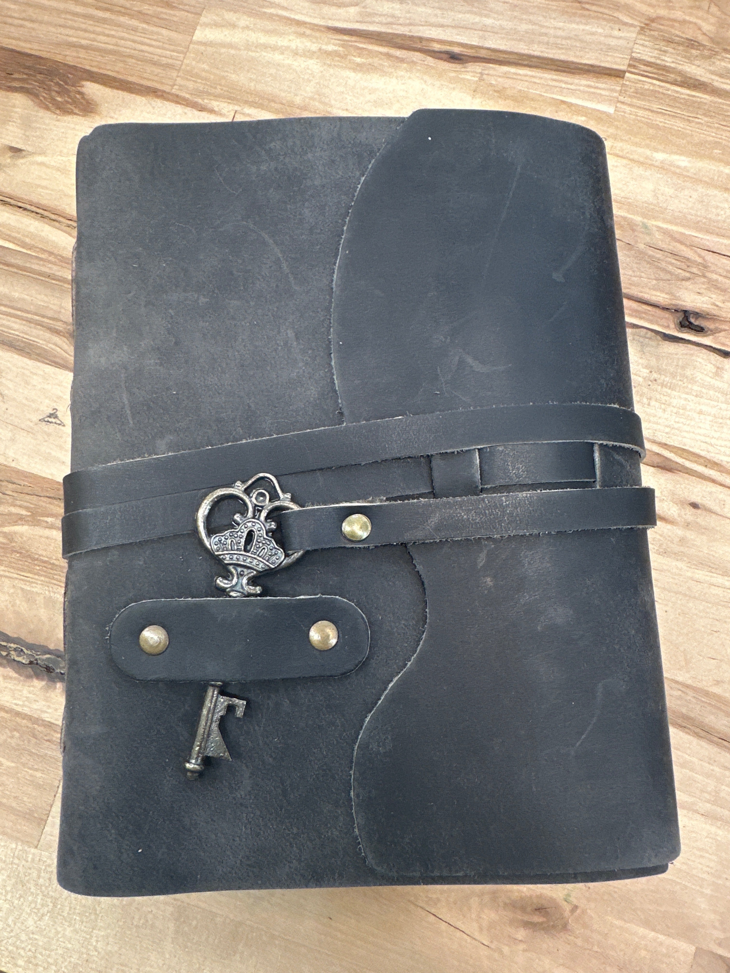 8 Inch Leather Handcrafted Unlined Journal