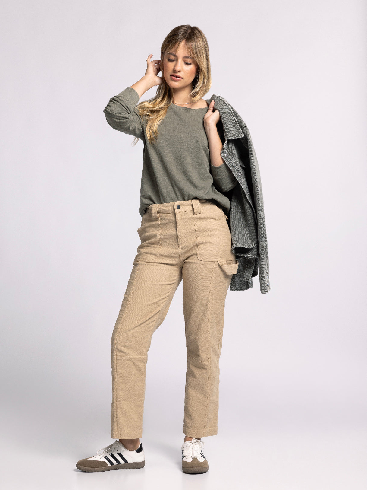 Dusty Olive Everett Top