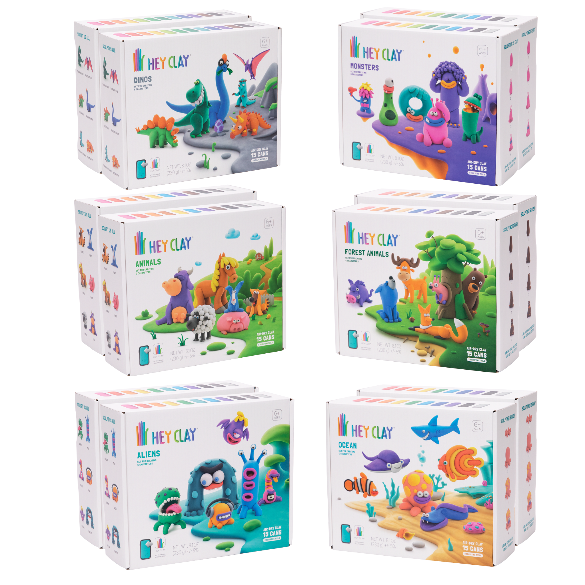 Hey Clay Sets – Child's Play
