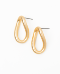 Gold Missing Link Earrings