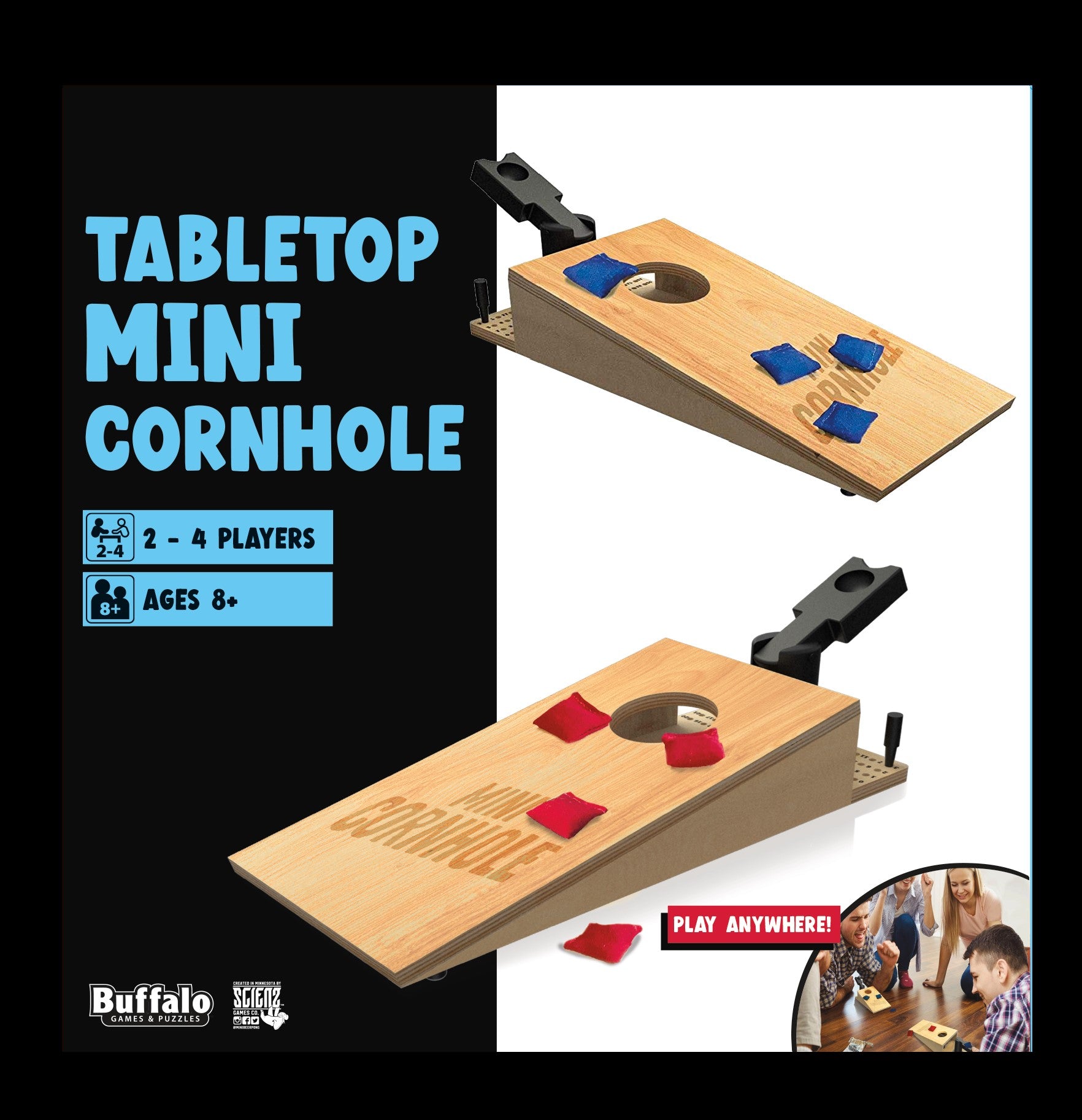 Tabletop Mini Cornhole